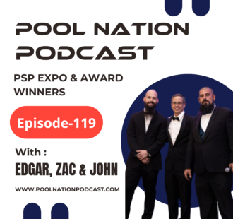 PSP Expo | Red Black And White Modern Podcast Cover